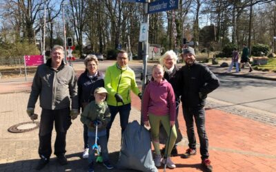 Dorfreinigungsaktion 2025 – FWG unterwegs